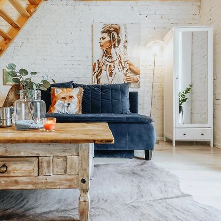Apartament Z Antresola Okszow Kültér fotó