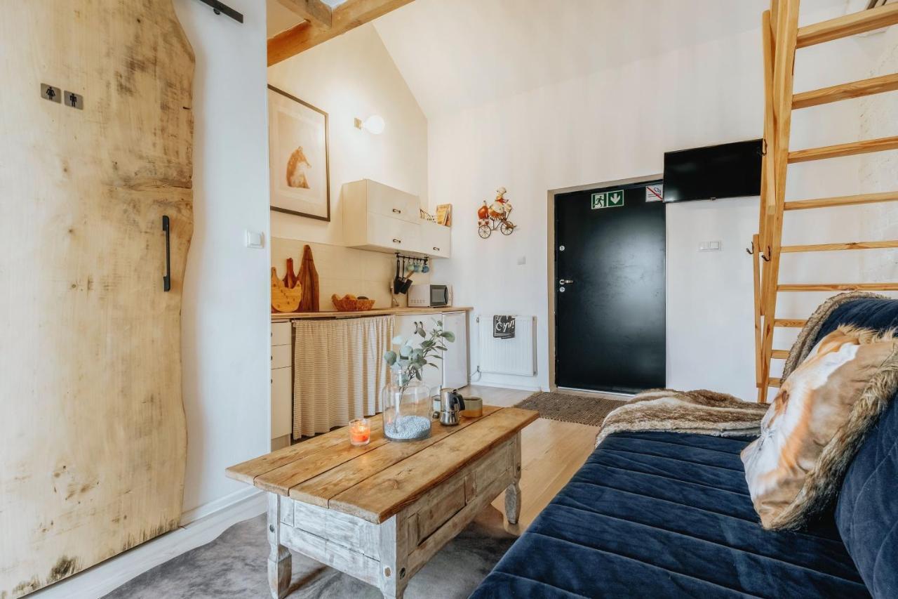 Apartament Z Antresola Okszow Kültér fotó